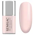Semilac UV-Nagellack 3in1 One Step Glossy S257 Naked Glitter Rose 7 ml
