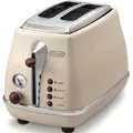 DeLonghi - Toaster CTOV 2103.BG creme Retro