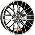 4x DIEWE WHEELS FINA NERO MACHINED - Schwarz Matt Frontpoliert 9x20 ET40 5x112
