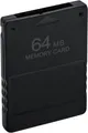 Wigearss Gaming Speicherkarte 64MB High Speed für PS2/ PS2 Slim Konsole