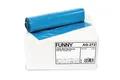Funny AG-272 LDPE Müllsäcke, 700 x 1100 mm - Typ 80, Blau, Circa 120 L, 250 Stück