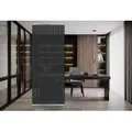 YourCasa - Raumteiler hängend [Designelement] Blickfang und Dekoration in jedem Raum | Trennwand ist Lichtdurchlässig - Raumtrenner 118 x 240 cm-... - Weiß/Beige/Grau