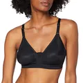 Triumph Damen Sport-BH Triaction Trophy N, ohne Bügel, Gepolstert, 85B, Schwarz