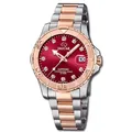 Jaguar Damenuhr Edelstahl silber rosegold Jaguar Pro Diver Armbanduhr UJ871/6