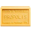 bedrop Propolis Seife, Naturseife, Akne Seife unreine Haut Schuppenflechte Neurodermitis, feste Handseife Körperseife mit Honig, Sheabutter, Kokosöl, Olivenöl, 100g