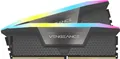 CORSAIR Vengeance RGB - DDR5 - Kit - 32GB: 2 x 16GB - DIMM 288-PIN - 1600 MHz / PC5-51200 - CL32 - Grau (CMH32GX5M2B6400Z32)