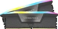 CORSAIR VENGEANCE RGB DDR5 RAM 32GB (2x16GB) 6400MHz CL32-40-40-84 1.40V AMD EXPO Intel XMP 3.0 Desktop-Arbeitsspeicher – Grau (CMH32GX5M2B6400Z32)