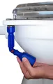 Rela Werkzeug Schlüssel Universell für WC Toilettensitz Befestigung Montage blau