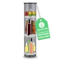 EASYmaxx Flaschenkühler Outdoor | Flaschen- und Dosen-Kühler | Erdloch Bierkühler | Bis zu 13 Flaschen & Dosen (0,33l bis 1 l) | Klimaneutral und Effizient Getränke & Speisen lagern