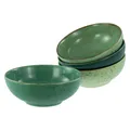CreaTable 22878 Nature Collection Green Life Bowls 4-tlg Geschirrset Bowl Set