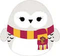 Original Squishmallows Harry Potter 25cm Hedwig die Schneeeule Plüschtier