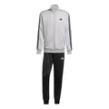 adidas Herren 3 STRIPES FRENCH TERRY TRACKSUITS, medium grey heather/mgh solid grey, XXL