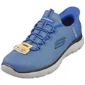 Skechers Slip-ins Summits High Range Herren Sneaker Blue/Black EU 42