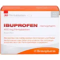 Hemopharm GmbH IBUPROFEN Hemopharm 400 mg Filmtabletten 30 St.