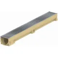 Aco - Polymerbetonrinne Standardline Inkl. Stegrost 50 Cm Regenrinne Bodenrinne
