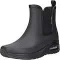 Schlupf-/Reißverschlußstiefelette Kaltfutter bis 35mm Absatz (casual) Uno Rugged-DANCING N THE RAIN - Schwarz - 41