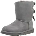 Ugg Kids Bailey Bow Ii Short Stiefel Grau EU 33 1/2 Junge Grau EU 33 1/2 - Grau - 33,5
