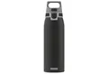 SIGG Trinkflasche 1L Edelstahl Schwarz BPA-frei auslaufsicher Sport