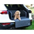 CopcoPet Tier-Autobett Travel Bed Hunde Reisebett grau 100 x 80 cm