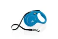 Flexi New Classic mit Gurt M - blau Hundeleine für Hunde bis 25kg / 5m
