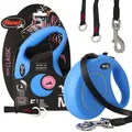 Einziehbare Hundeleine Automatikleine Rollleine 25kg 5m Große Hunde Leine Robust