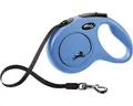 Hundeleine flexi New Classic Gurt Gr. M 5 m blau