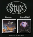 STYX - EQUINOX/CRYSTAL BALL - DIGITALLY RE-MASTERED -  CD NEU
