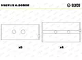 GLYCO Kurbelwellenlager h10715050mm