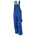Latzhose „pro mg 245" - 64 - kornblau/schwarz