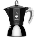 Bialetti Moka Induction, Mokka-Kanne, 0,9 l, Schwarz, Aluminium, 4 Tassen, Polypropylen (PP)