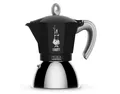 Bialetti Moka Induktion - Espressokocher mit Bi-Layer-Kessel - schwarz - für 4 Tassen