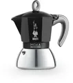 Bialetti New Moka Induction Espressokocher 4 Tassen schwarz Kaffeekocher B-Ware
