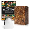 P-Beauty Afrikanische Schwarze Naturseife für Hautpflege
