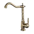 Wasserhahn Küche Antik, Küchenarmatur Retro 360°Drehbar, Spültischarmatur Hoc...