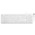Macally QKEY-FR, erweiterte USB-A 105-Tasten-Tastatur mit Ziffernblock für Mac, französisches AZERTY-Layout