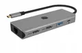 9in1 USB-C Docking Station, 2x HDMI 4K 60Hz, 3x USB, 100W PD, LAN
