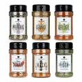 Ankerkraut 'Einfach kochen' Set, 6 Gewürz Streuer im Bundle, für Geflügel, Fisch, Hack, Gemüse, Scharf und Pfeffer, 1225 g Gewürze für Alles