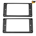 Humbucker Rahmen Set Plastik Gewölbter Boden Epiphone Gitarre Schwarz 120
