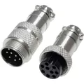 No Name 453567 Rundsteckverbinder Stecker, Buchse Gesamtpolzahl: 9 1 Set (453567)