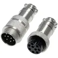 453567 Rundsteckverbinder Stecker, Buchse Gesamtpolzahl: 9 1 Set Installationskabel