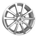 1x ITWHEELS ALICE silber 7.0Jx17 5x100 ET35