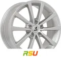 4x itWheels Alice gloss silver 7x17" ET35 LK5 100 ML 57.1 Alufelgen 17 Zoll