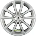 4x itWheels Alice gloss silver 7x17 ET35 - LK5/100 ML57.1 Felge Alu
