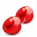 NEMAXX® FS2 Tap & Go Fadenkopf Tippautomatik Doppelfaden 2er-Set – Motorsense/Freischneider – M10x1,25 Linksgewinde, 2 mm, Schnittkreis 380 mm...