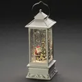 Konstsmide LED-Wasserlaterne, Kunststoff, Höhe: 27,5 cm, inkl. Leuchtmittel - weiss
