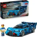 LEGO Speed Champions Bugatti Vision Gran Turismo Hypersportwagen - Modellbau mit sammelbarer Fahrer Minifigur - Gaming Geschenkidee für Jungen ab ... - Bronze