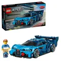 LEGO Speed Champions 77253 Bugatti Vision GT Hypersportwagen Bausatz, Blau