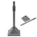 TOPWAY PH65 Presshammer-Bodenstampfer, 9 kg, 1-1/8 Zoll Sechskantstampferschaft und Platte, für Presshammer, elektrischen Abbruchbetonbrecher 121146