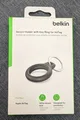 belkin, Secure Holder, Schutzhülle, Schlüsselring für Apple AirTag, schwarz, neu