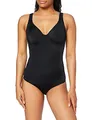 Sassa Damen Formender Body doppelt vorgeformt 00903, Einfarbig, Gr. 80B, Schwarz (Schwarz 00500)